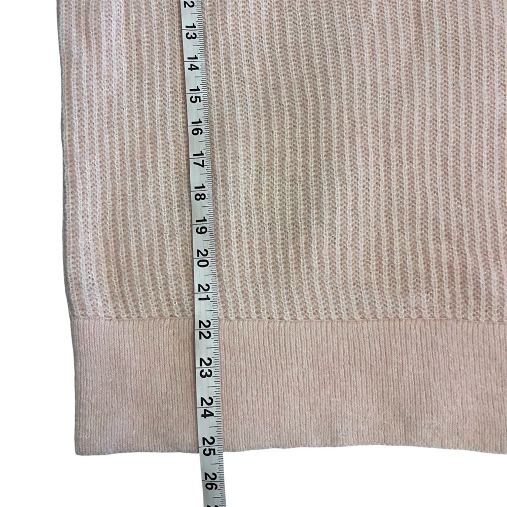 Boden Francesca Light Pink Fuzzy Balloon Sleeve Mohair Sweater Girly Feminine - Picture 10 of 10